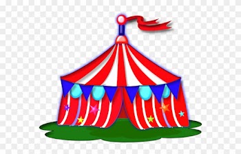 County Fair Clip Art Borders Summer Clipart - Free Circus Tent Clipart