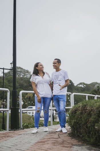 Couple At The Park 
