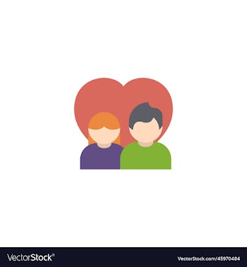 couple creative icon from valentines day icons