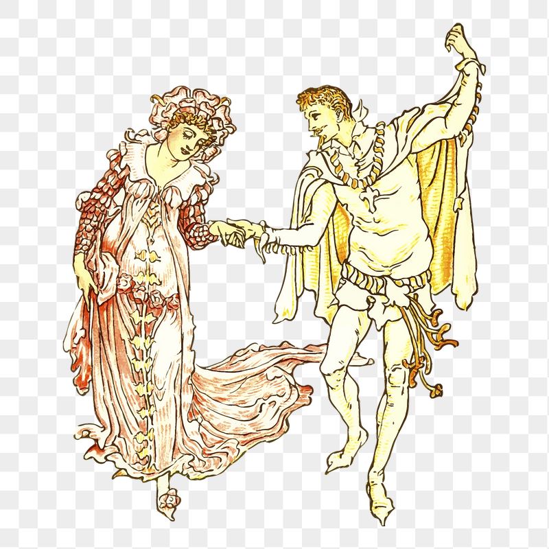Couple dancing png sticker, vintage | Free PNG - rawpixel