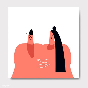 Couple embracing | Free stock vector - 563327