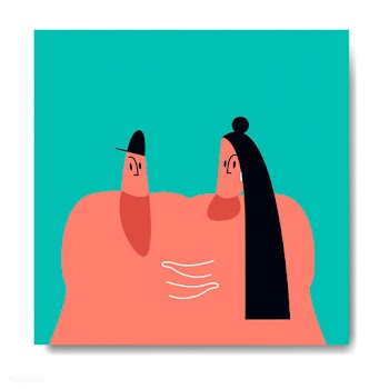Couple embracing | Free stock vector - 563334