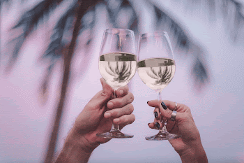 Couple enjoying glass of wine | Free Photo - rawpixel