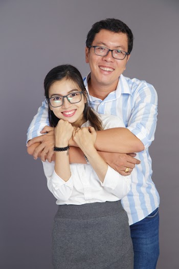 couple holding each other