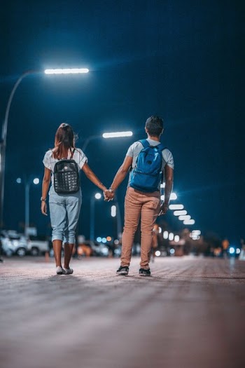 Couple Holding Hands 