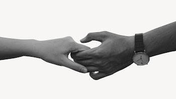Couple holding hands collage element | Free PSD - rawpixel
