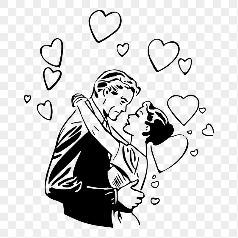 Couple in love png sticker | Free PNG - rawpixel