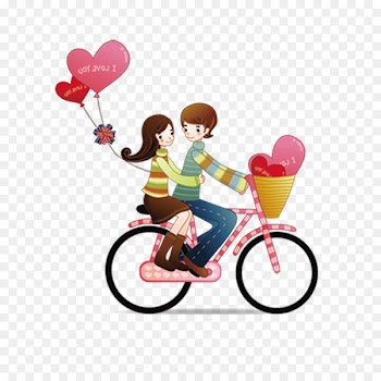 couple Love Romance - Cartoon couple 