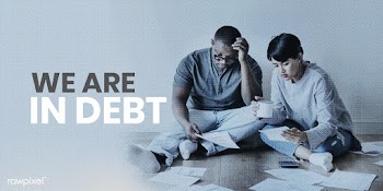 Couple managing the debt during coronavirus pandemic mockup | Free  psd mockup - 2303133