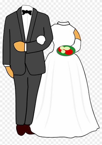 Couple Marriage Wedding Clip Art - Couple Marriage Wedding Clip Art
