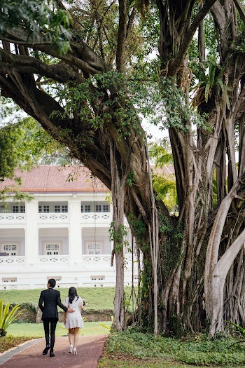 Couple Near at Sentinel Tree