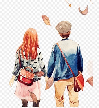 couple Significant other Illustration - Lovers figure 