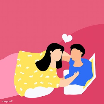 Couple video calling during coronavirus outbreak vector | Free  vector - 2309110