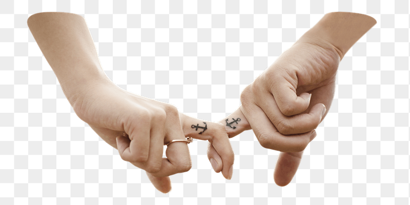Couple with matching tattoo png | Free PNG - rawpixel