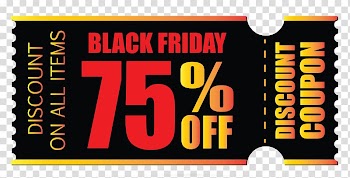 Coupon Computer Icons , black friday transparent background PNG clipart