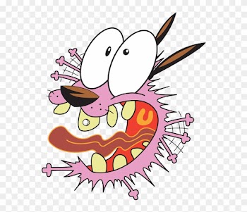Courage The Cowardly Dog By Cartmanpt - Courage The Cowardly Dog Afraid