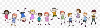 Course Clipart Group Teacher - Border Children