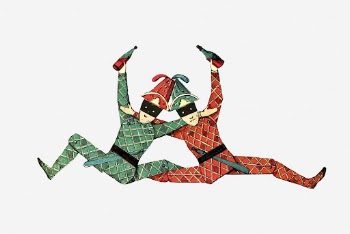 Court jester, joker collage element, | Free Photo - rawpixel
