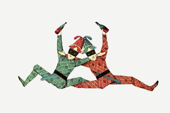 Court jester, joker collage element, | Free PSD - rawpixel
