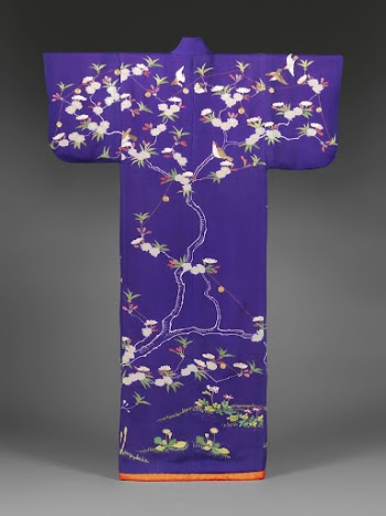 Court Lady’s Garment (Kosode) with Swallows | Free Photo - rawpixel