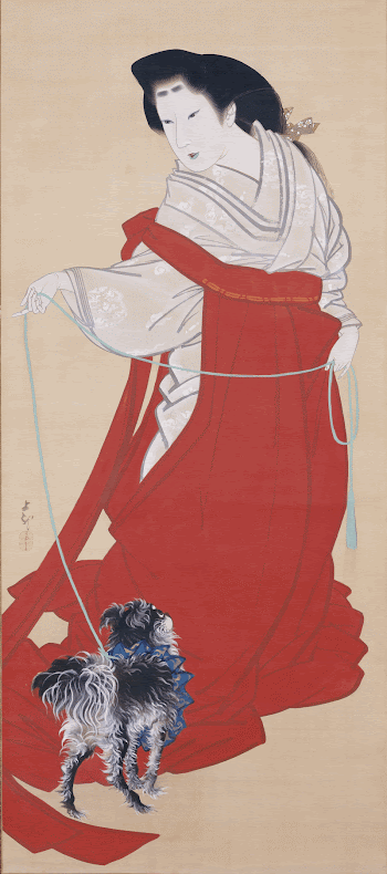 Court Lady with Dog (1830s) | Free Photo - rawpixel
