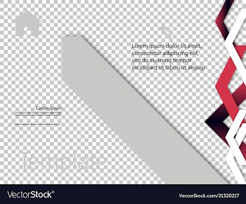 Cover design template annual report cover flyer vector image