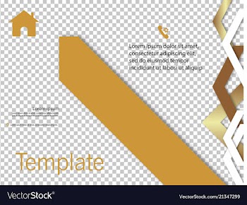 Cover design template annual report cover flyer vector image