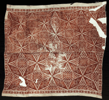 Cover, of brown linen, embroidered | Free Photo - rawpixel