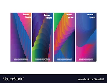 cover tech template set radial semicircle geometr