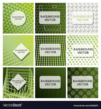 Covers with minimal design cool geometric vector image