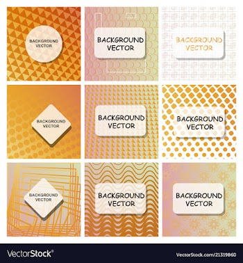 Covers with minimal design cool geometric vector image