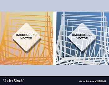 Covers with minimal design cool geometric vector image