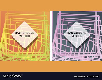 Covers with minimal design cool geometric vector image