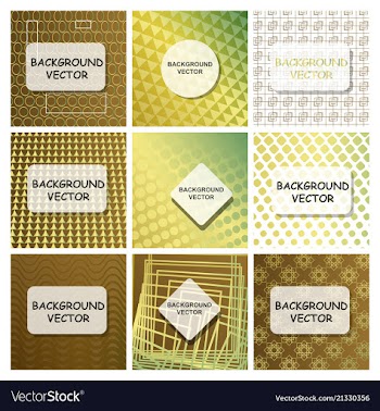 Covers with minimal design cool geometric vector image