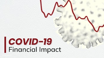 COVID-19 financial impact social template vector | Free  vector - 2314005