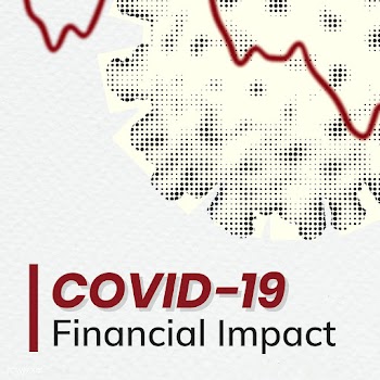 COVID-19 financial impact social template vector | Free  vector - 2314023