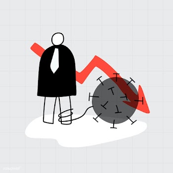 Covid-19 impact on global business vector | Free  vector - 2300834