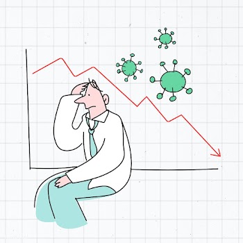 Covid-19 impact on global business vector | Free  vector - 2301614