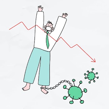 Covid-19 impact on global business vector | Free  vector - 2301734