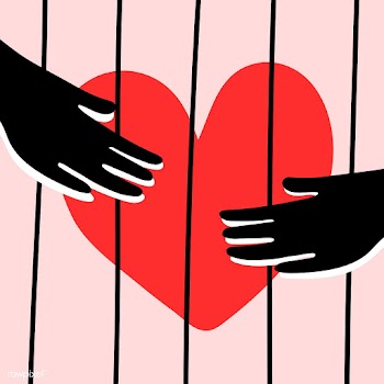 Covid-19 love under lockdown vector | Free  vector - 2304549