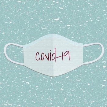 COVID-19 paper craft surgical mask on a textured background illustrati.. | Free  photo - 2310657