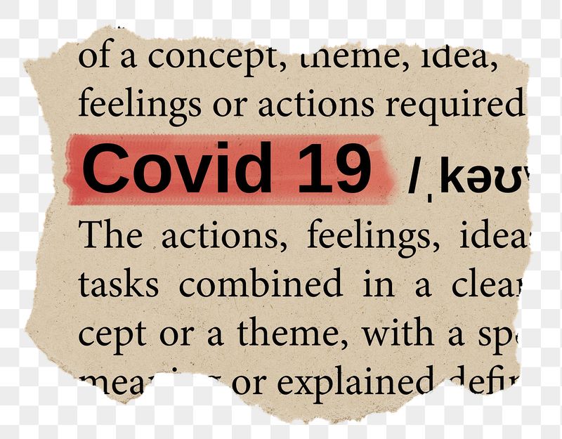 Covid 19 png word sticker, | Free PNG - rawpixel