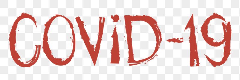 Covid-19 png word sticker typography, | Free PNG - rawpixel