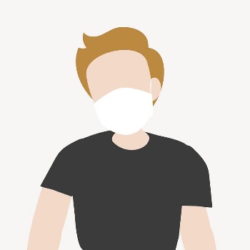 Covid-19 protection, man in mask | Free Vector Illustration - rawpixel