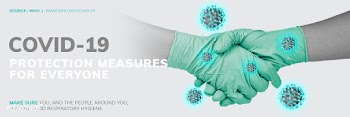 COVID-19 protection measures for everyone template source WHO mockup | Free  psd mockup - 2302752