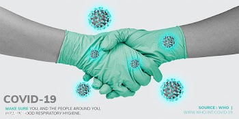 COVID-19 protection measures for everyone template source WHO mockup | Free  psd mockup - 2302753