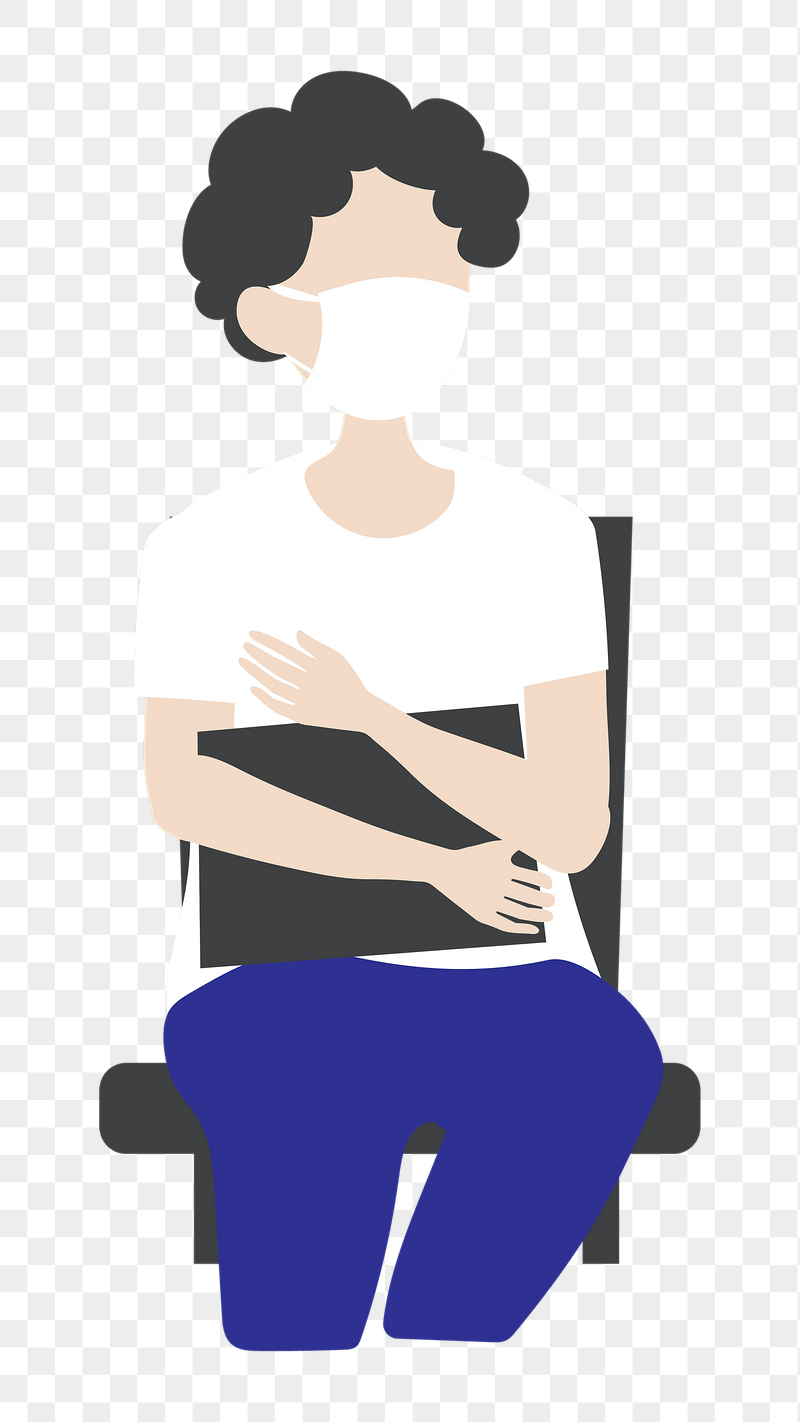 Covid-19 protection png sticker, woman | Free PNG Illustration - rawpixel