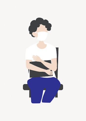 Covid-19 protection, woman in mask | Free Vector Illustration - rawpixel