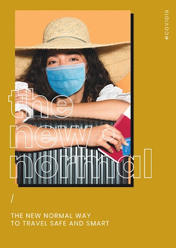 Covid 19 template psd in new normal