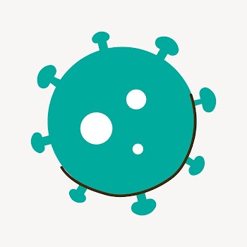 Covid-19 ultrastructure collage element  | Free Vector Illustration - rawpixel